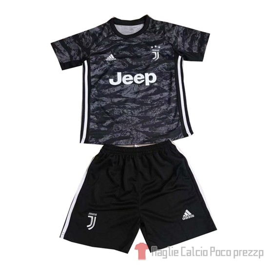 Maglia Juventus Portiere Bambino 2019/2020 Nero - Clicca l'immagine per chiudere